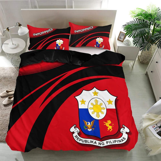 Philippines Coat Of Arms Bedding Set Cricket RLT6