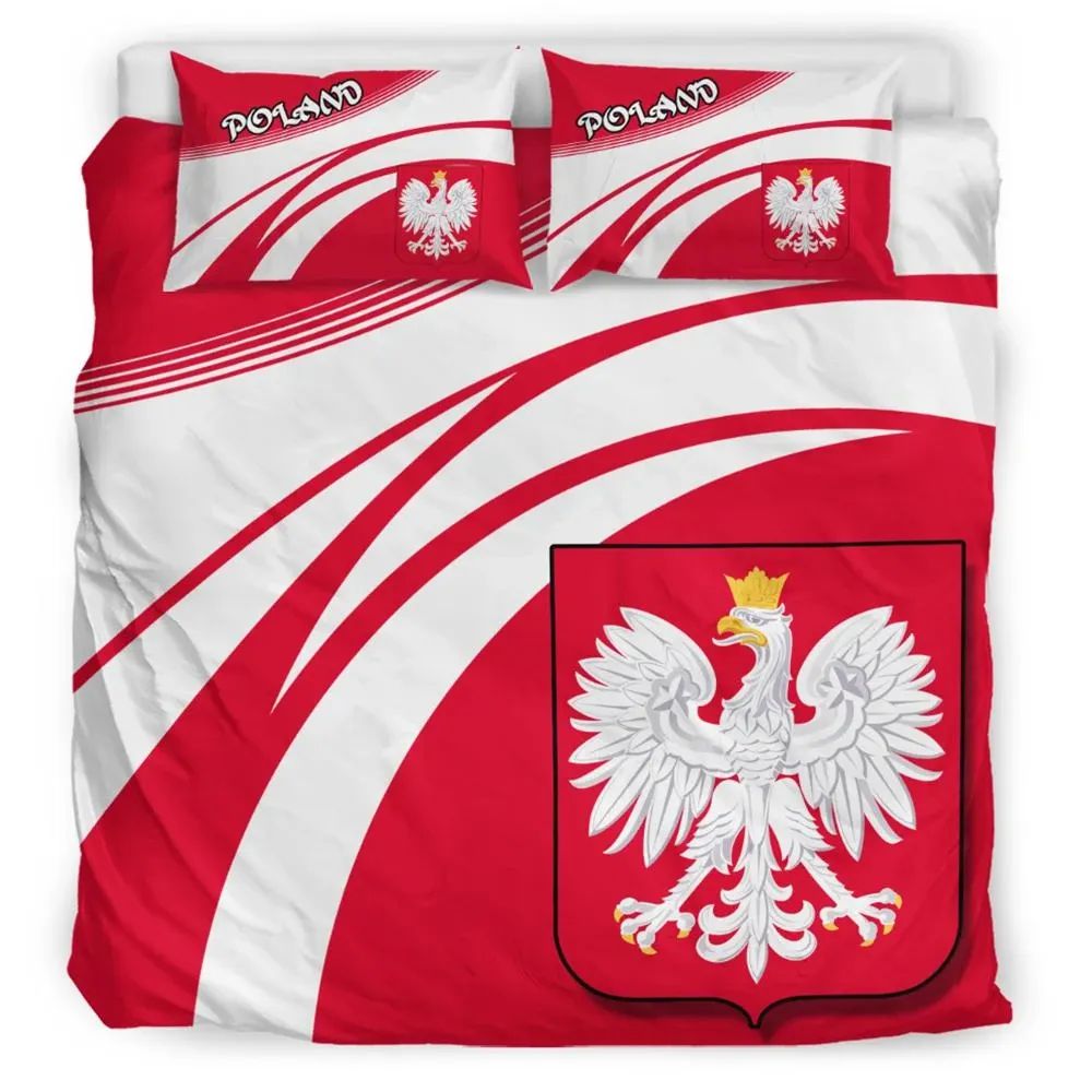 Poland Coat Of Arms Bedding Set Cricket RLT7