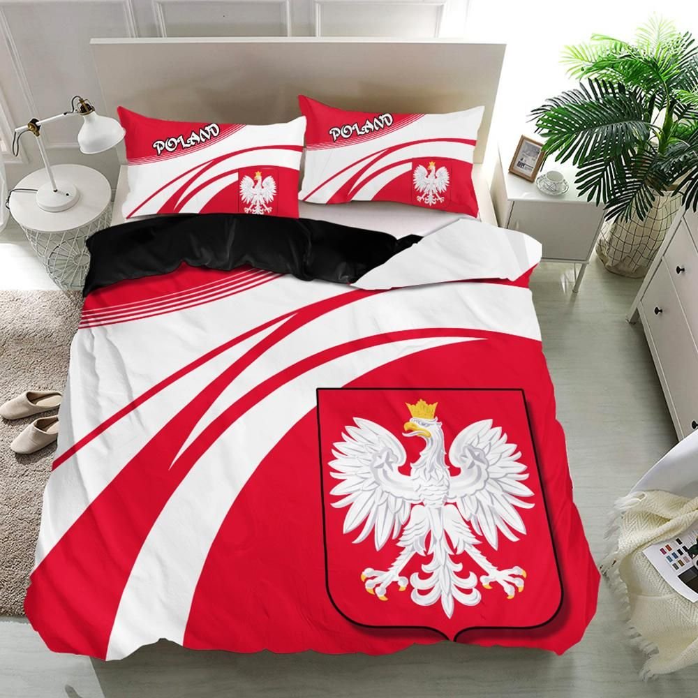 Poland Coat Of Arms Bedding Set Cricket RLT7
