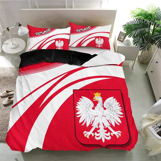 Poland Coat Of Arms Bedding Set Cricket RLT7