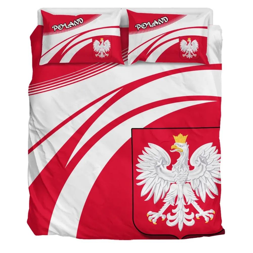 Poland Coat Of Arms Bedding Set Cricket RLT7