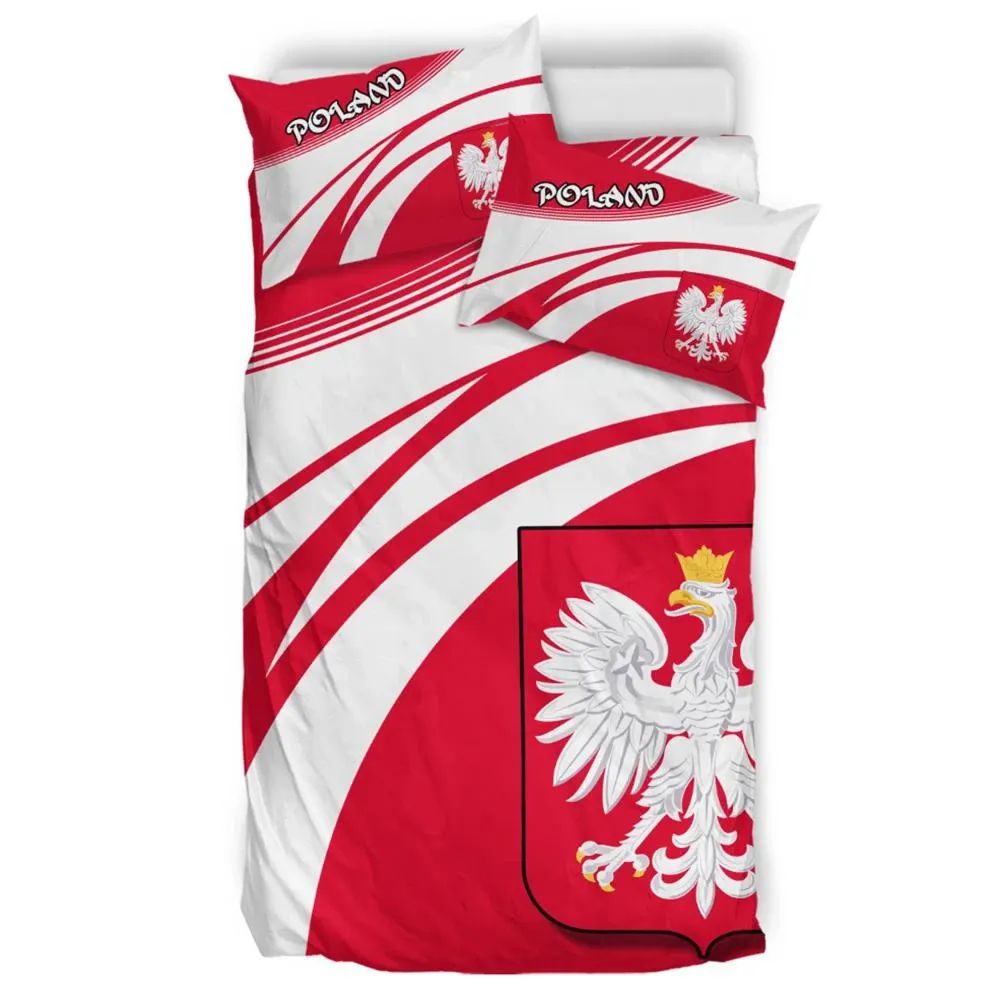 Poland Coat Of Arms Bedding Set Cricket RLT7