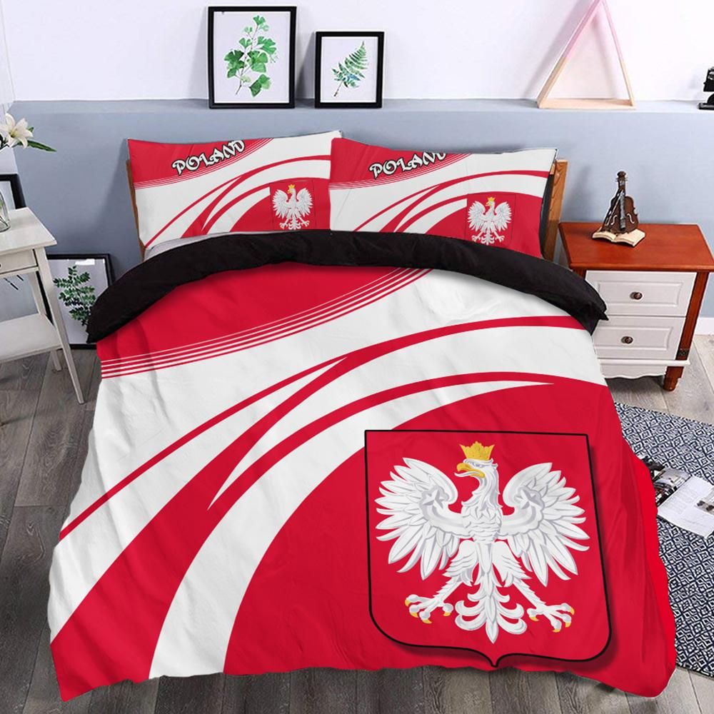 Poland Coat Of Arms Bedding Set Cricket RLT7