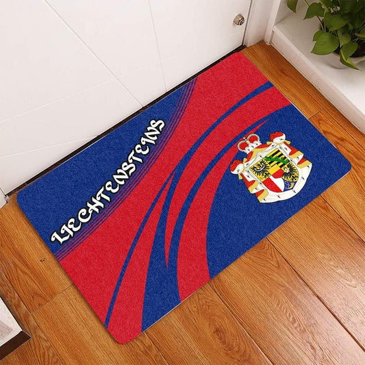 Liechtensteins Coat Of Arms Door Mat Cricket RLT6