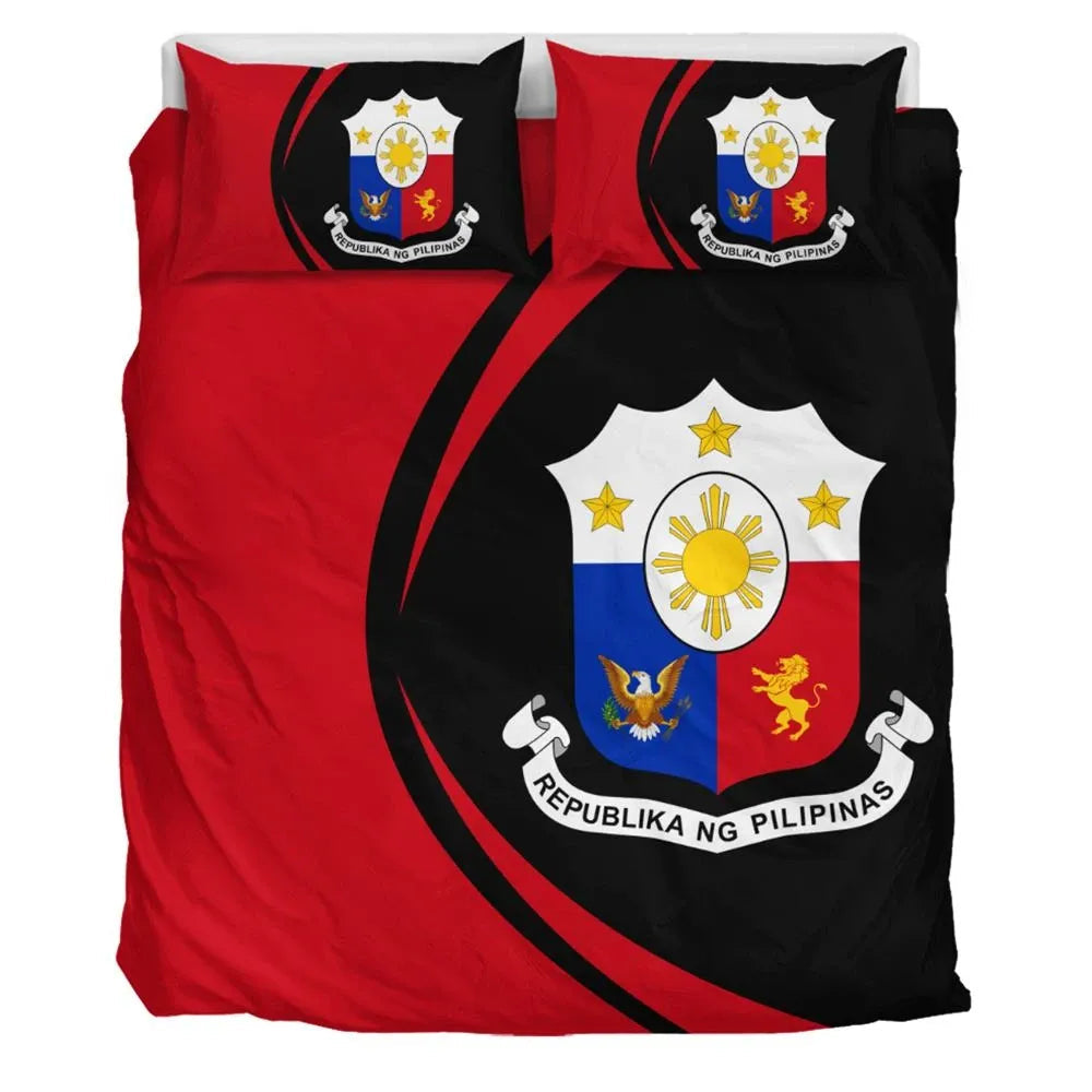 Philippines Flag Coat Of Arms Bedding Set Circle1 RLT6