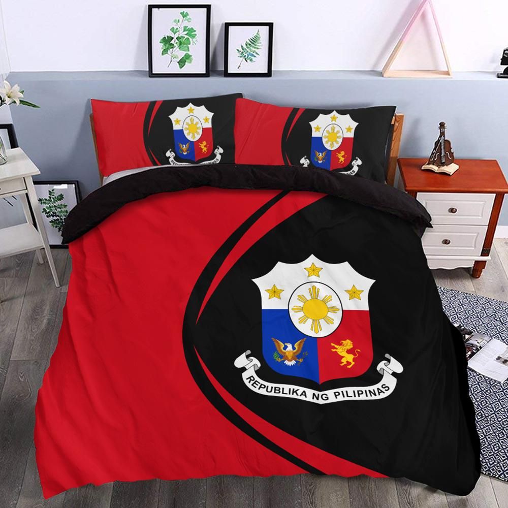 Philippines Flag Coat Of Arms Bedding Set Circle1 RLT6