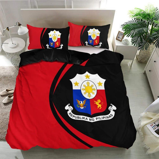 Philippines Flag Coat Of Arms Bedding Set Circle1 RLT6
