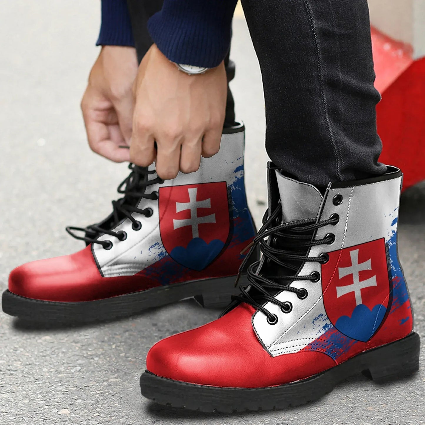 Slovakia Special Leather Boots RLT13