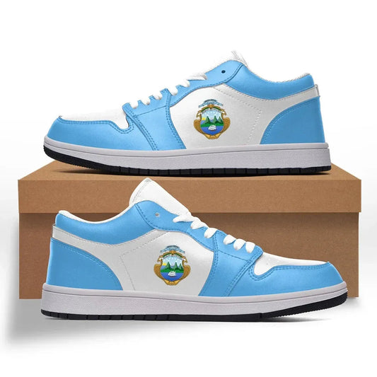 Costa Rica Low Top Sneakers UNC Blue Sneakers RLT13