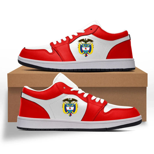 Colombia Low Gym Red White - Sneakers RLT7