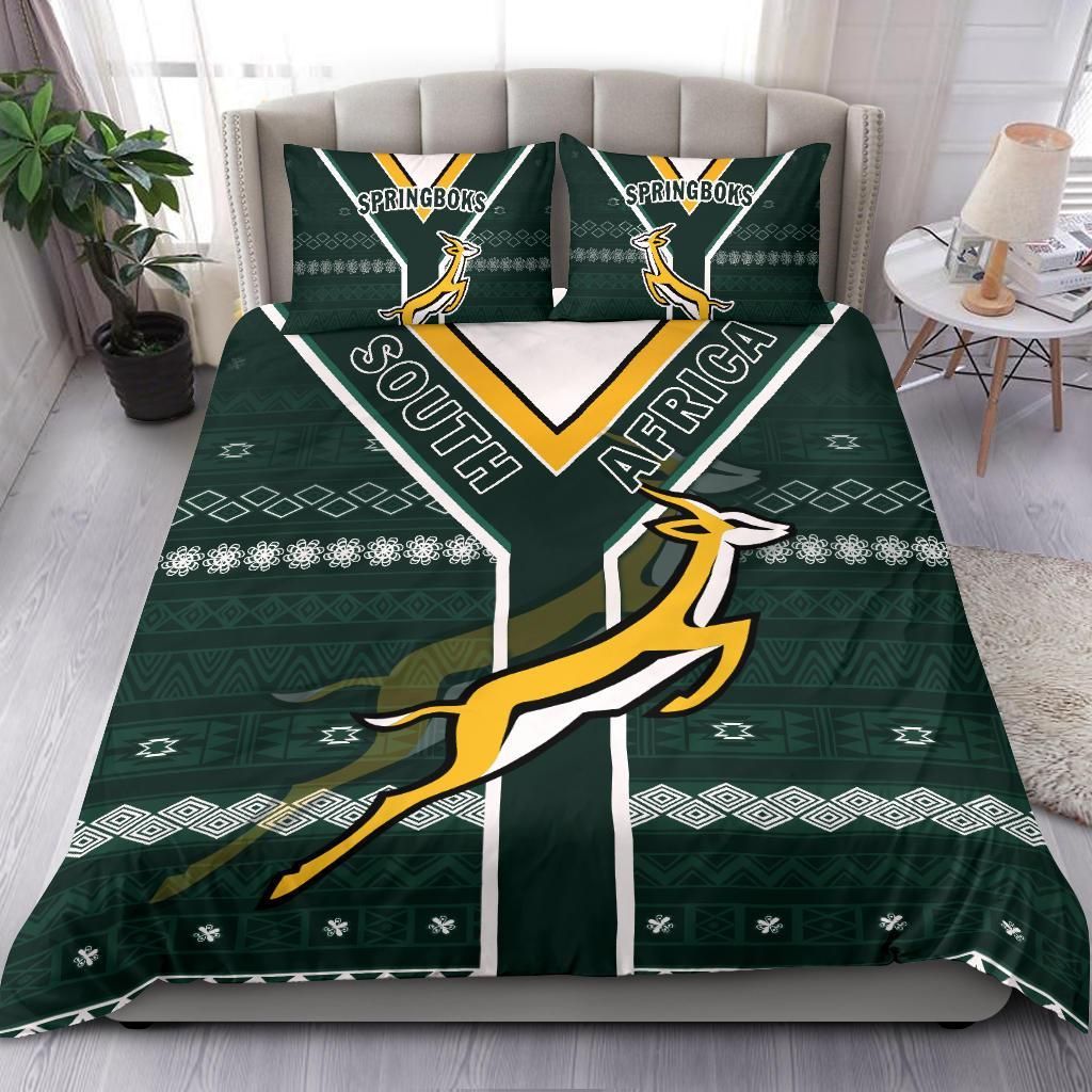 Rugby South Africa Bedding Set Springboks Forever Style RLT8