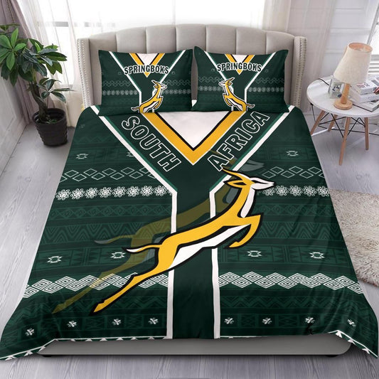 Rugby South Africa Bedding Set Springboks Forever Style RLT8
