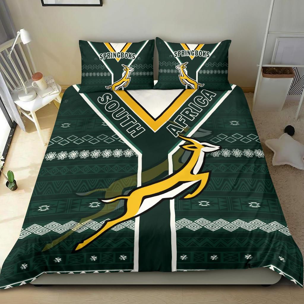 Rugby South Africa Bedding Set Springboks Forever Style RLT8