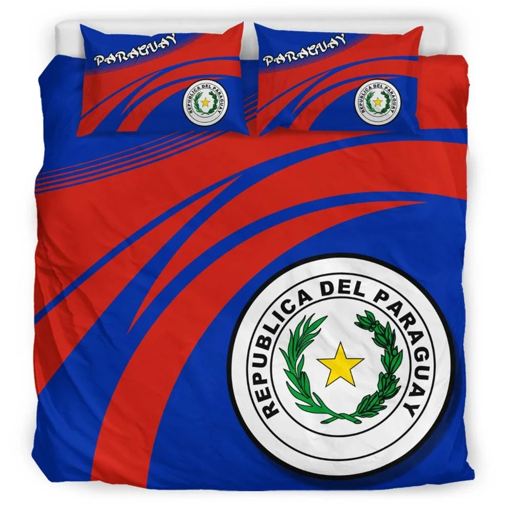 Paraguay Coat Of Arms Bedding Set Cricket RLT7