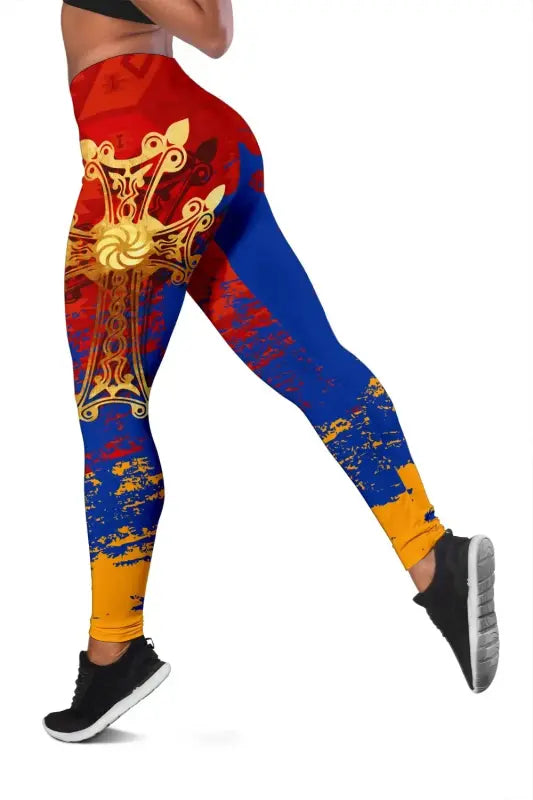 Armenia Khachkar, Armenian Cross Special Leggings RLT8