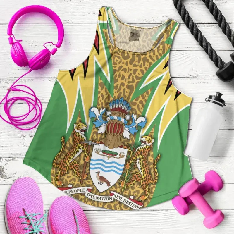 Guyana Off Shoulder Sweater Jaguars Coat of Arms RLT8