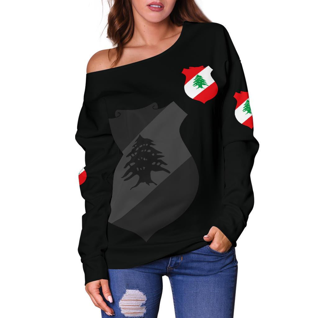 Lebanon Women's Off Shoulder Sweater RLT6