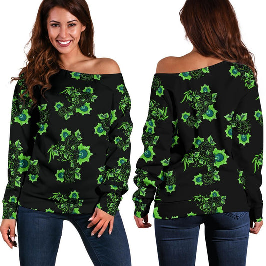 Nigeria Off Shoulder Sweater, Nigerian Fashion RLT8