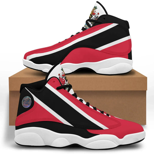 Trinidad and Tobago High Top Sneakers Shoes (Women's/Men's) Special Flag RLT6