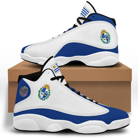 Uruguay Flag High Top Sneakers Shoes (Women's/Men's) RLT6