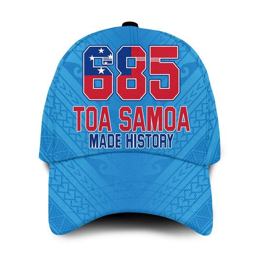 Toa Samoa Rugby Classic Cap Proud 685 Made History Blue Ver.01 LT13
