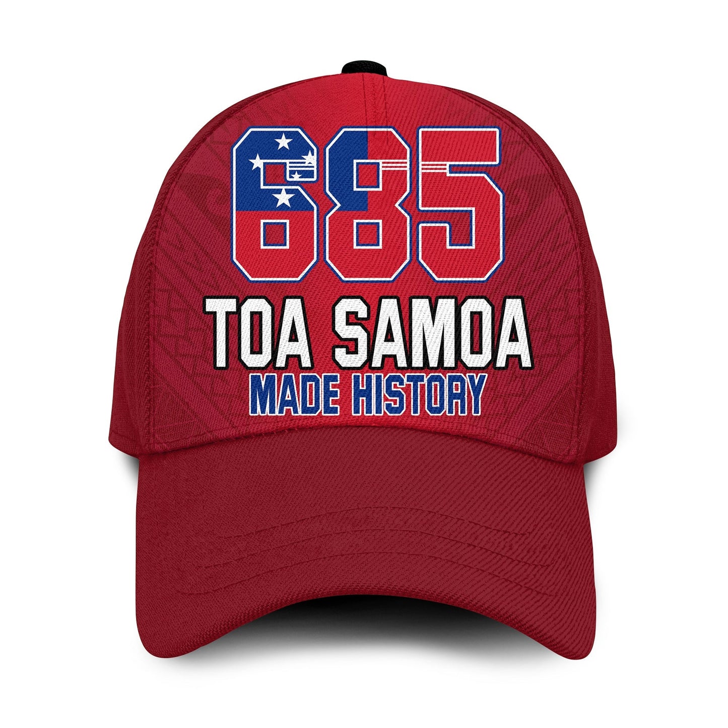 Toa Samoa Rugby Classic Cap Proud 685 Made History Red Ver.03 LT13