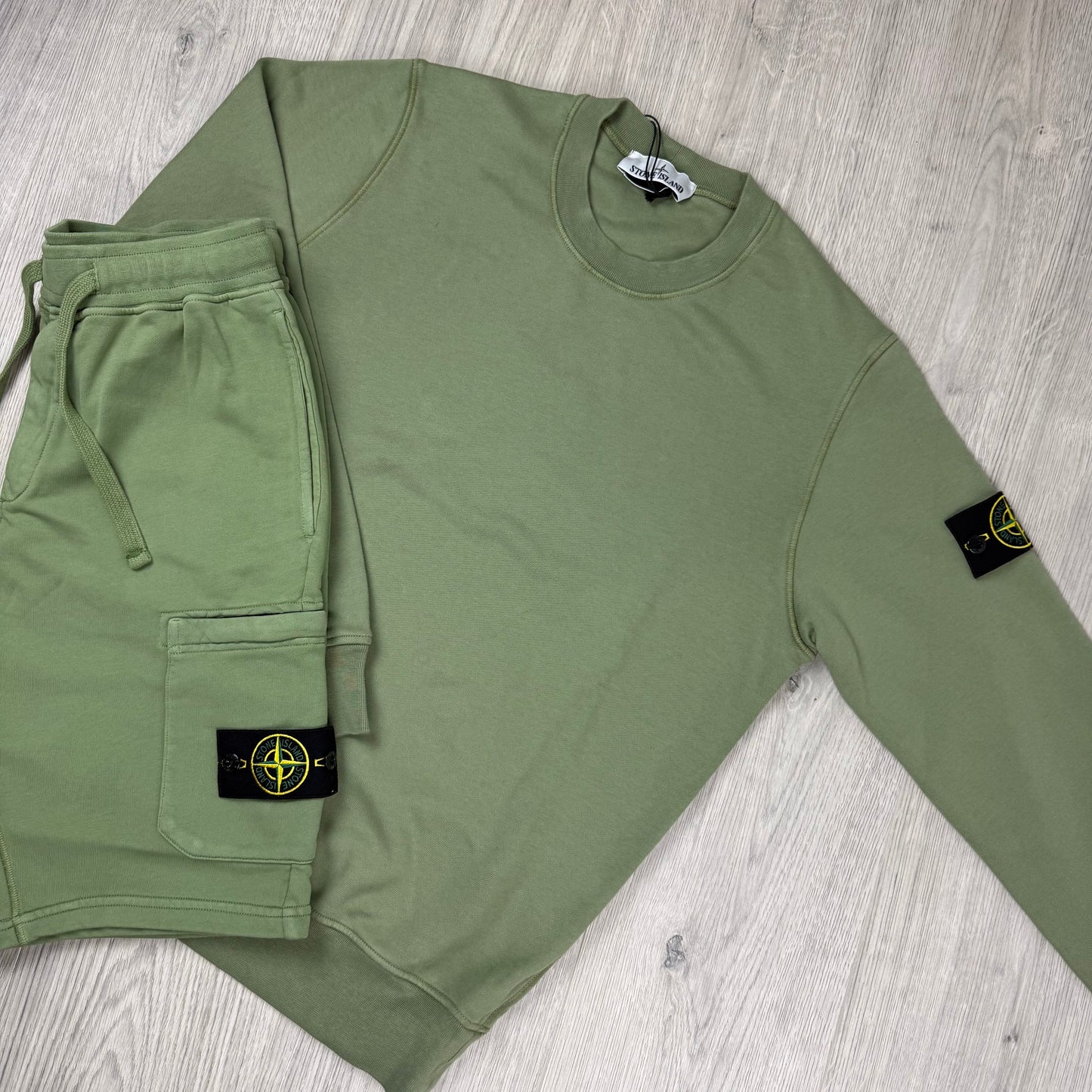Stone Island Tracksuit - Sage