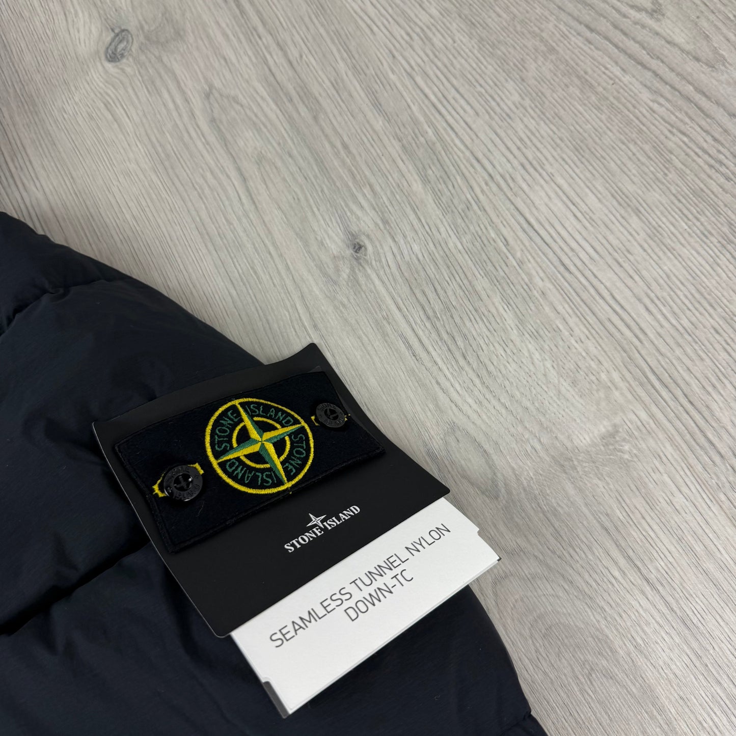 Stone Island Nylon Down Jacket - Black