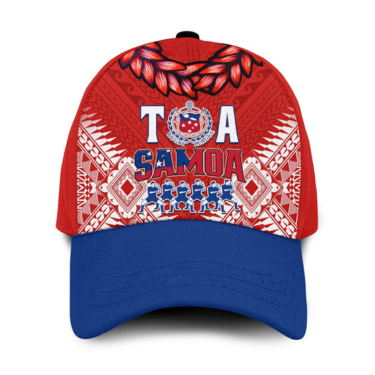 Toa Samoa Rugby Classic Cap Manu Siva Tau Style Ulafala Ver.09 LT13