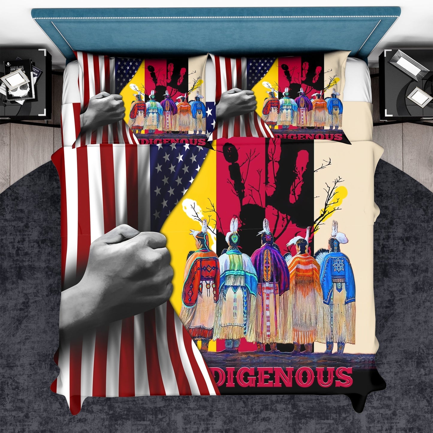 Native American Indigenous Bedding Set LT10