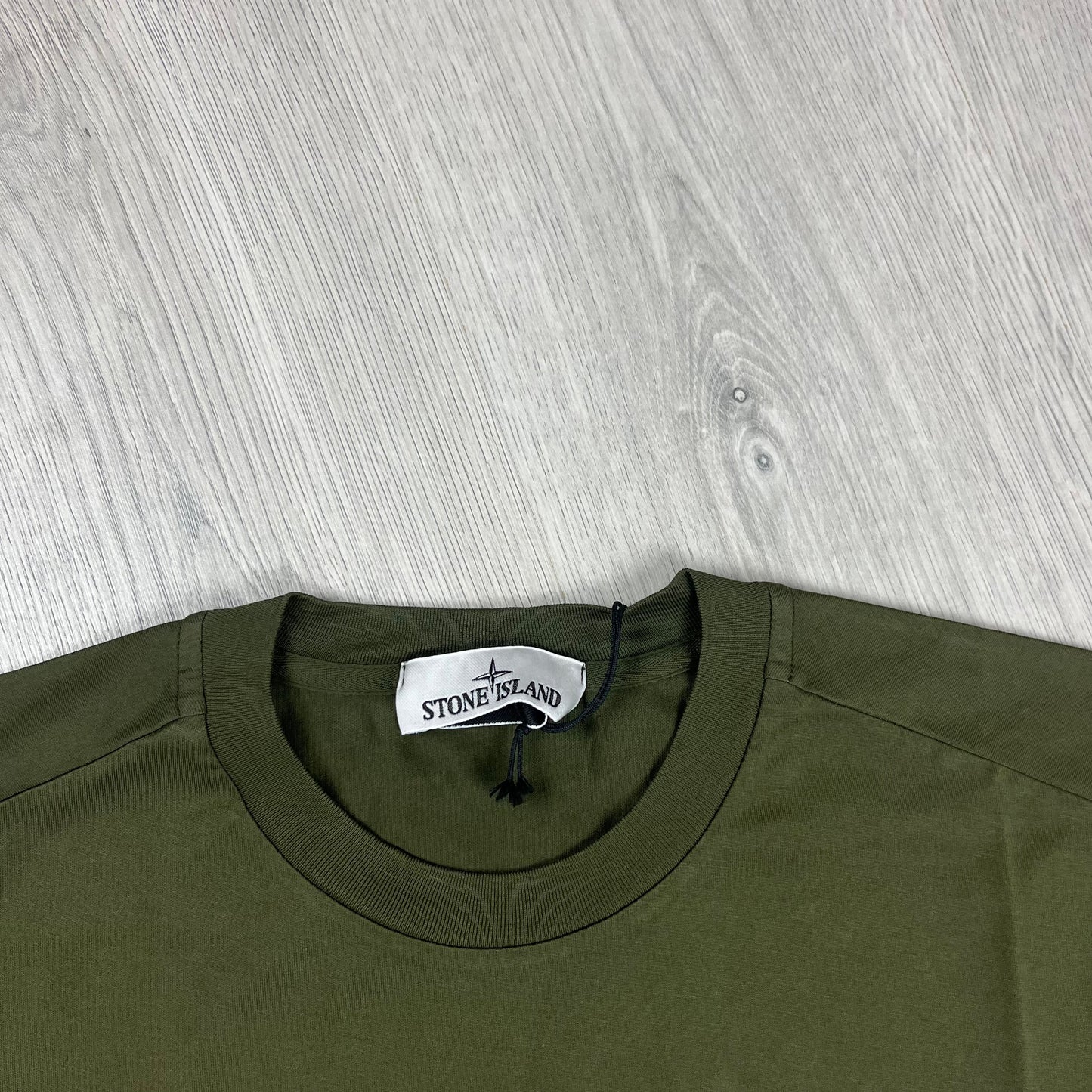 Stone Island Patch T-Shirt - Military