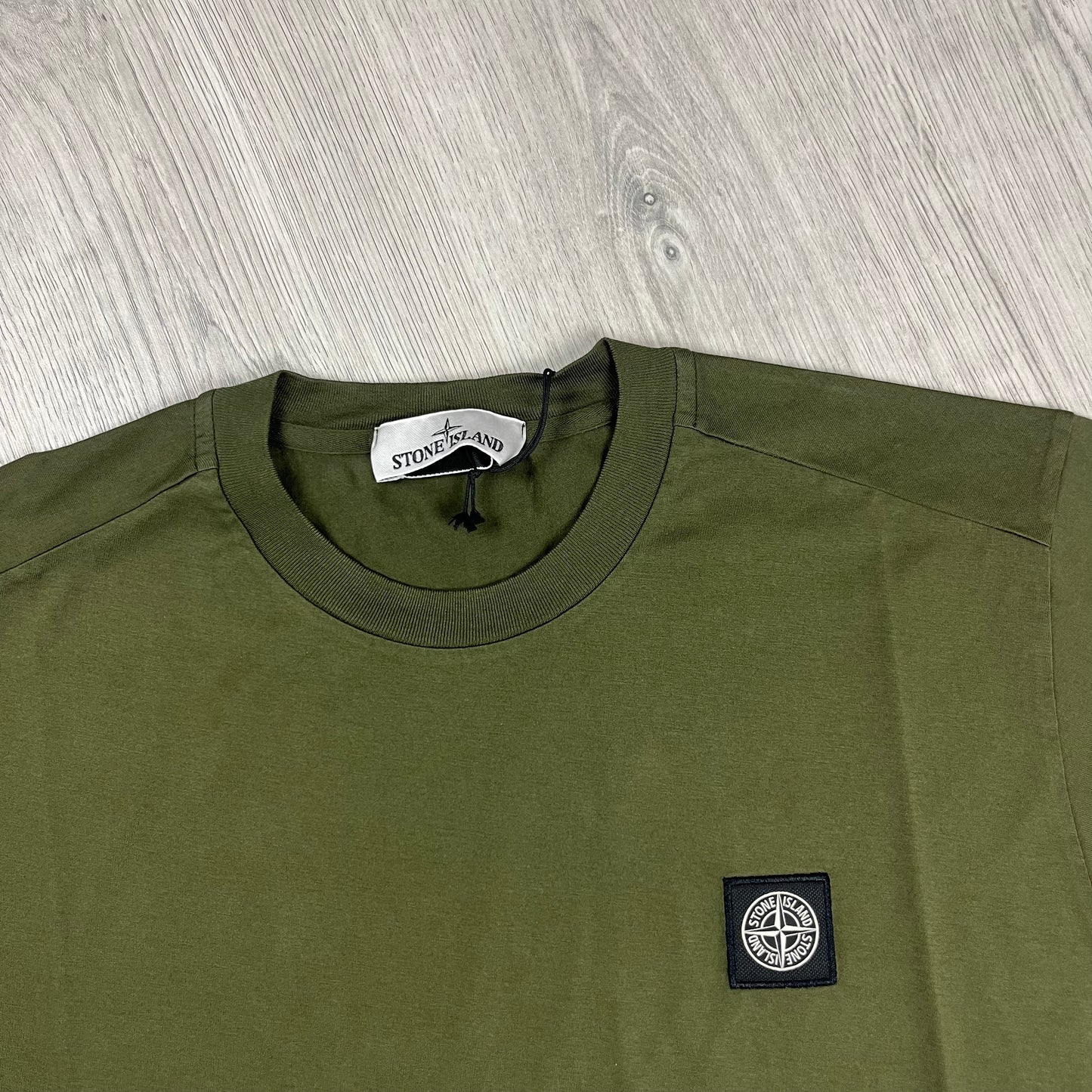 Stone Island Patch T-Shirt - Military