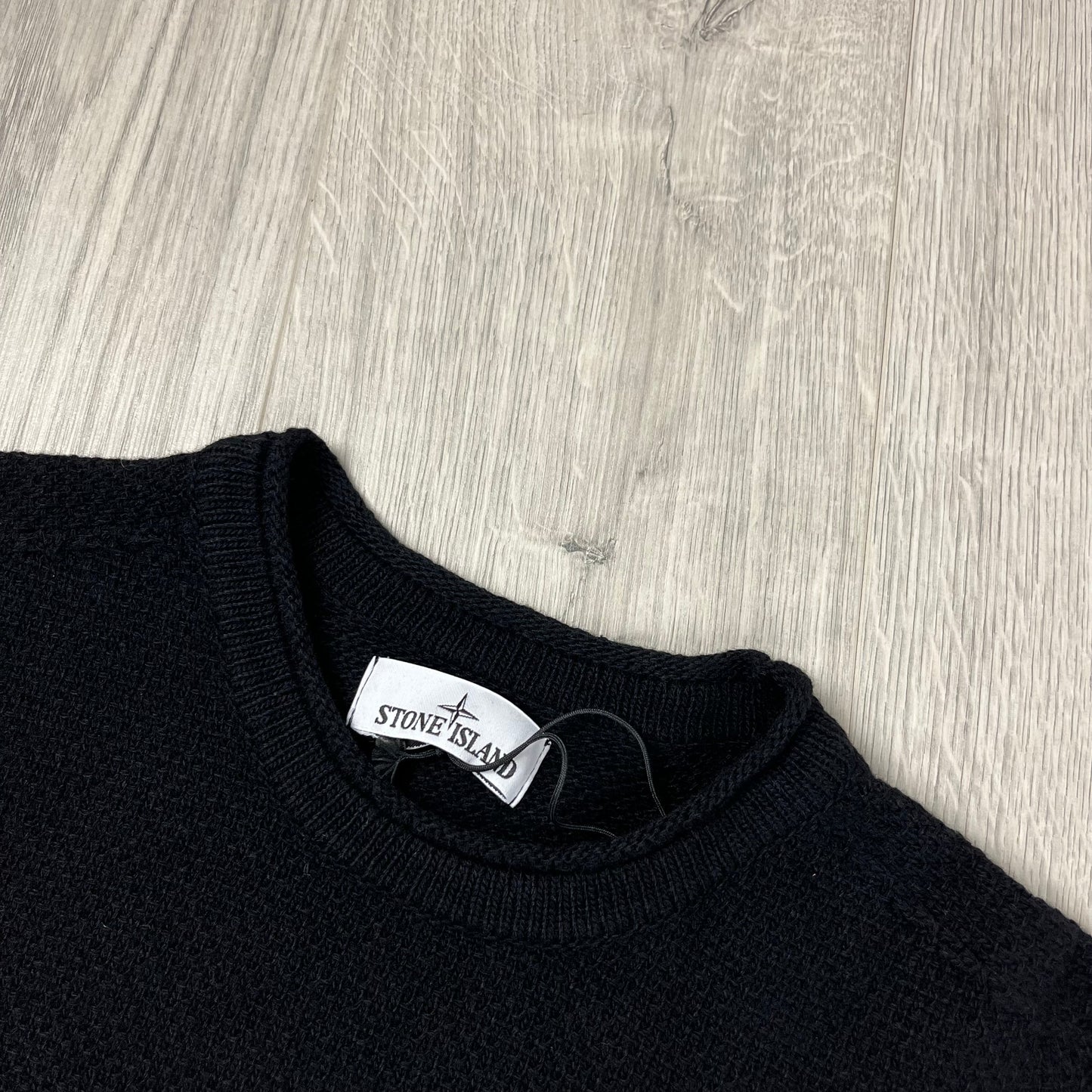 Stone Island Knit Sweatshirt - Black