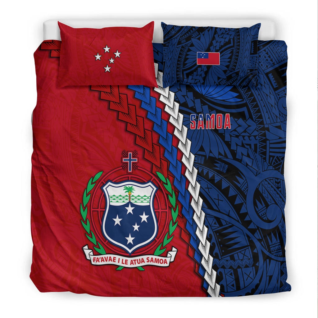Samoa Polynesian Bedding Set Quotes LT13