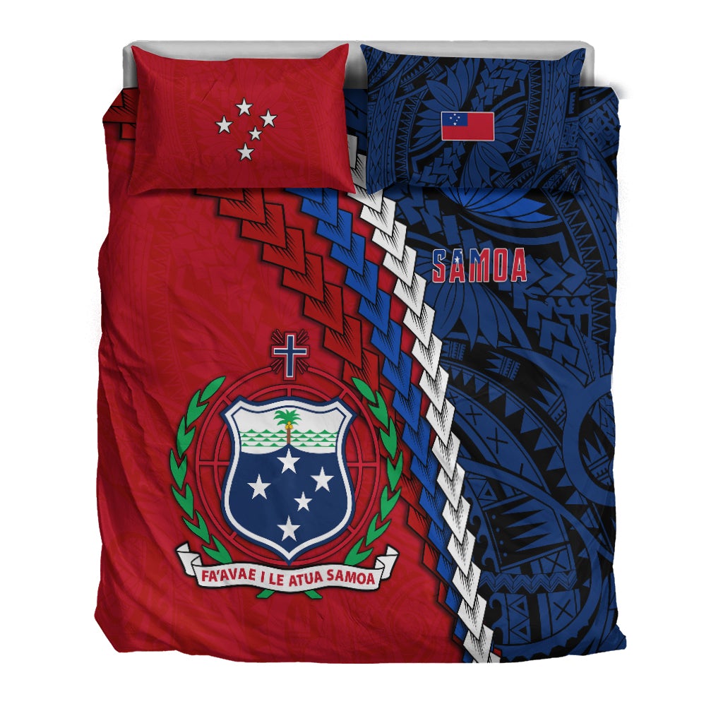 Samoa Polynesian Bedding Set Quotes LT13