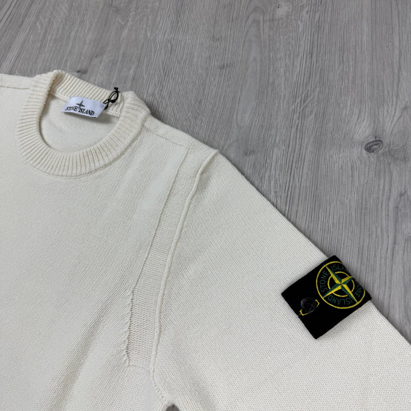 Stone Island Knit Sweatshirt - Ivory