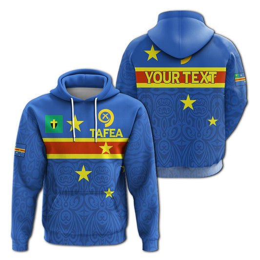 Custom Vanuatu Tafea Province Hoodie Flag Style LT12