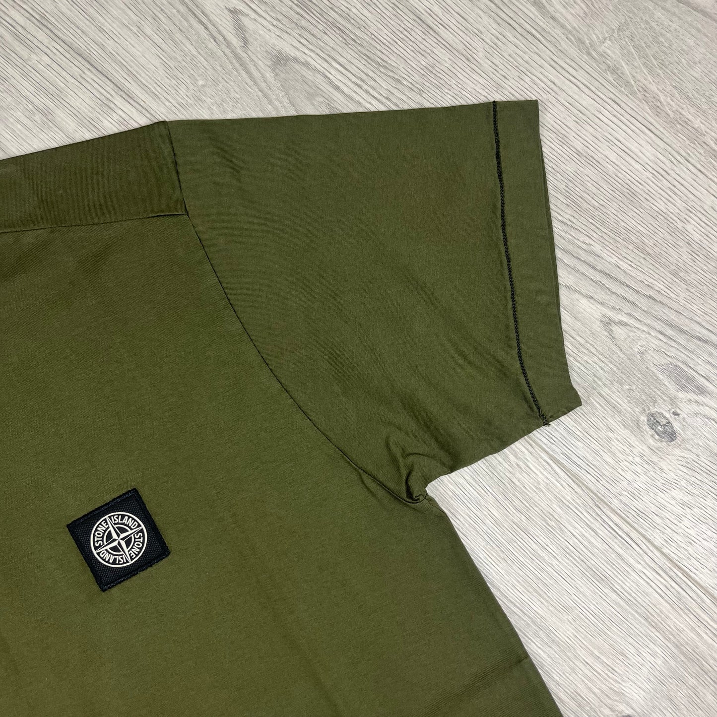 Stone Island Patch T-Shirt - Military