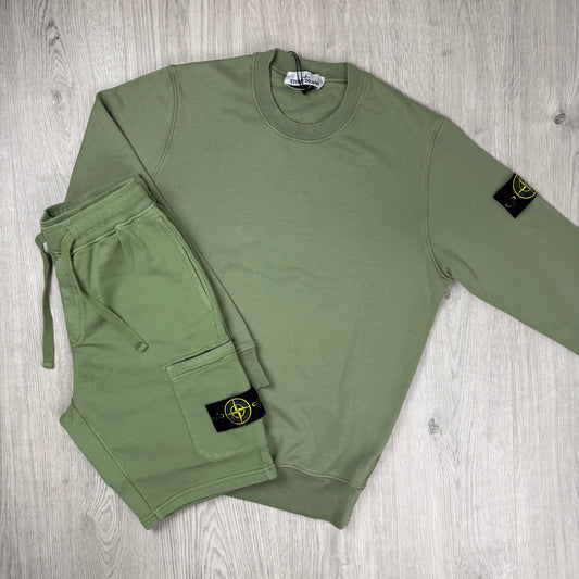 Stone Island Tracksuit - Sage