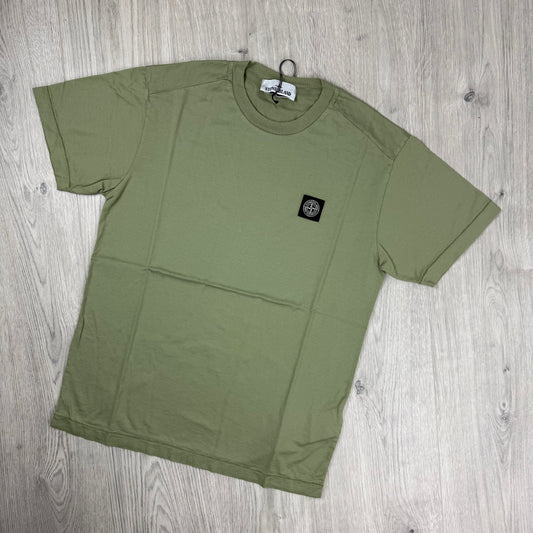 Stone Island Patch T-Shirt - Sage