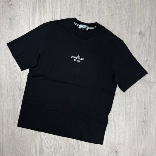 Stone Island 'Archivio' T-Shirt - Black