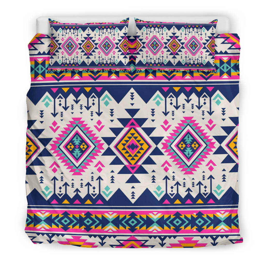 Pink Pattern Native American Bedding Set LT10