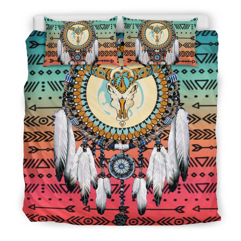 Native American Light Color Patter Arrow Bedding Set LT10