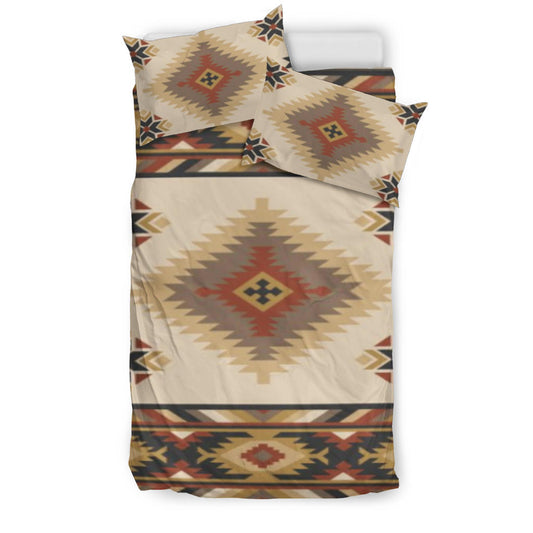 Native American Pattern Brown Bedding Set LT10