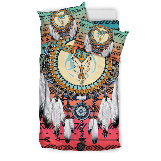 Native American Light Color Patter Arrow Bedding Set LT10