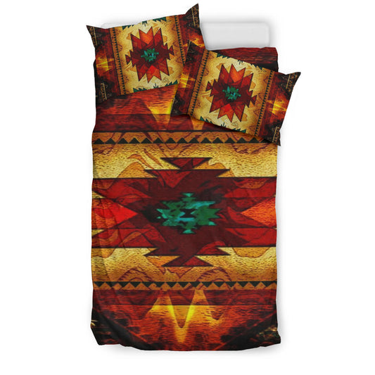 Native American United Tribes Brown Bedding Set LT10