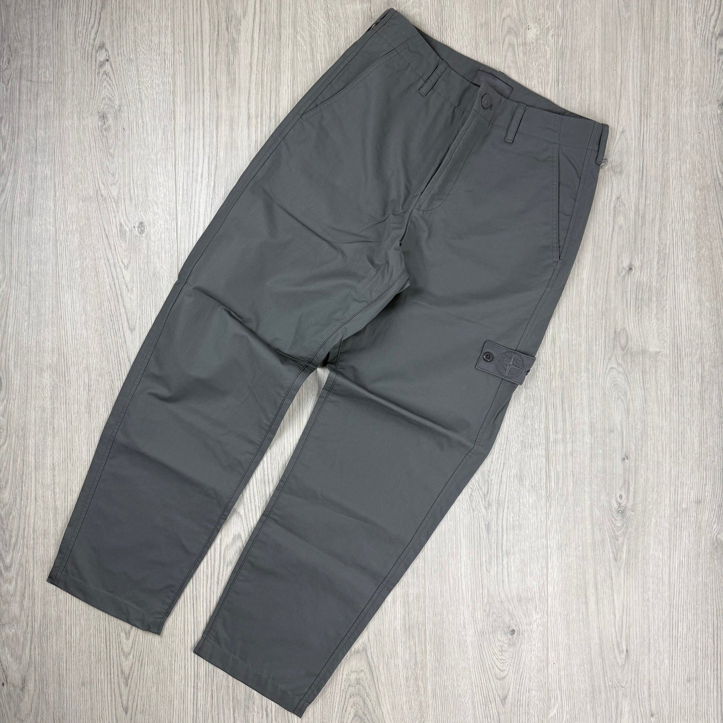 Stone Island Ghost Cargo Trousers - Grey