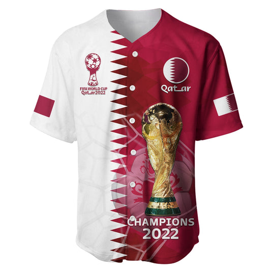 Qatar Football Baseball Jersey Annabi Champions Proud WC 2022 LT14
