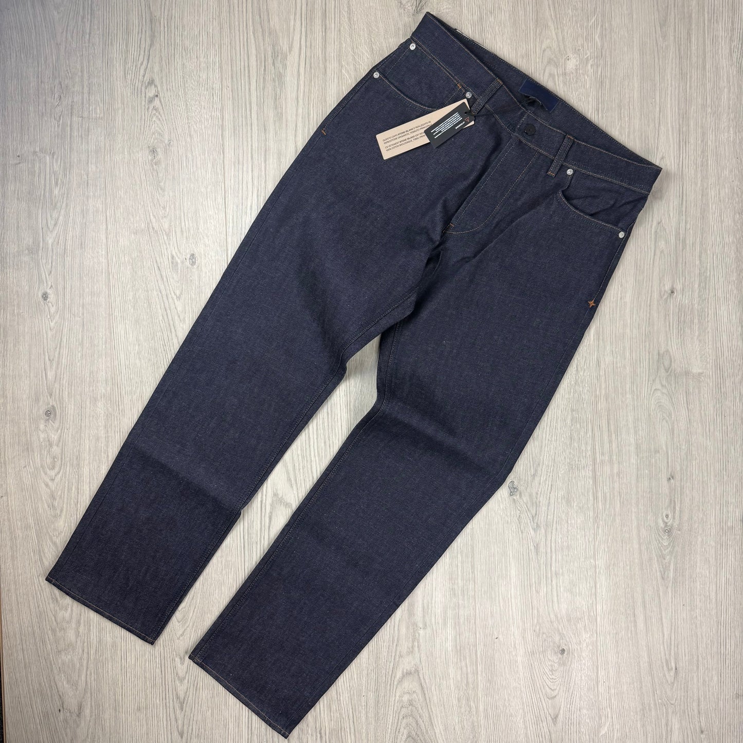 Stone Island Straight Denim Jeans - Indigo Raw