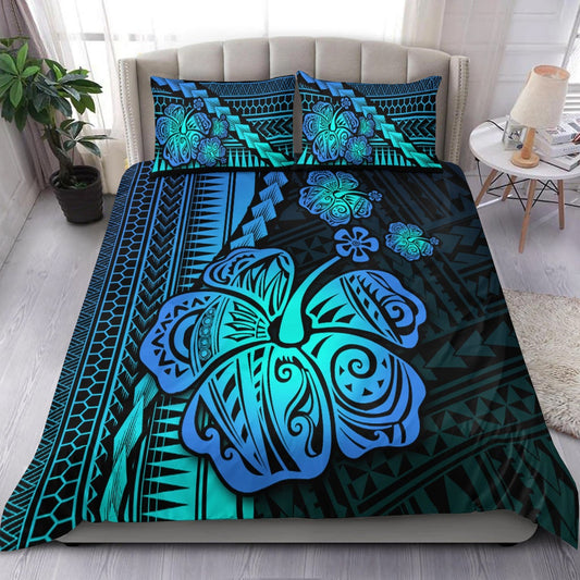 Polynesian Hibiscus Bedding Set Hawaiian Style No.2 LT6